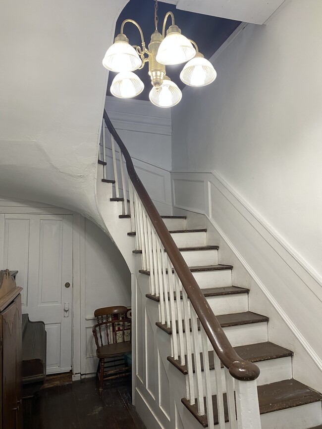 Private grand entrance and grand staircase - 105 Church St