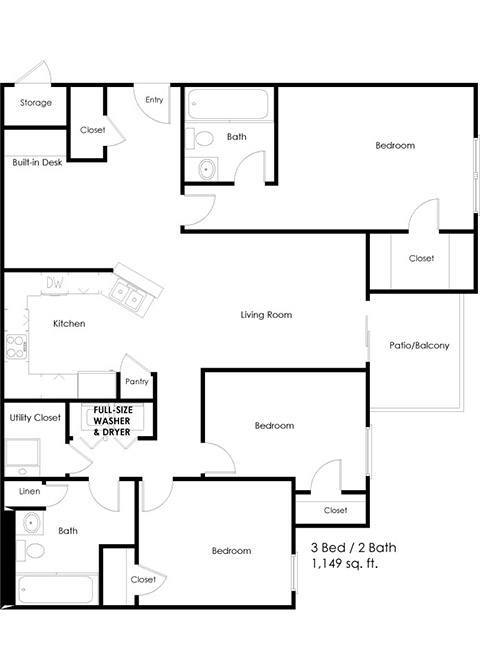 Floorplan - Laurels at Greenwood