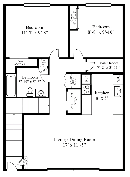 2BR/1BA - Woodbridge at Hampton Bays Apartments