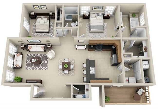 Floorplan - St Ivans Apartments
