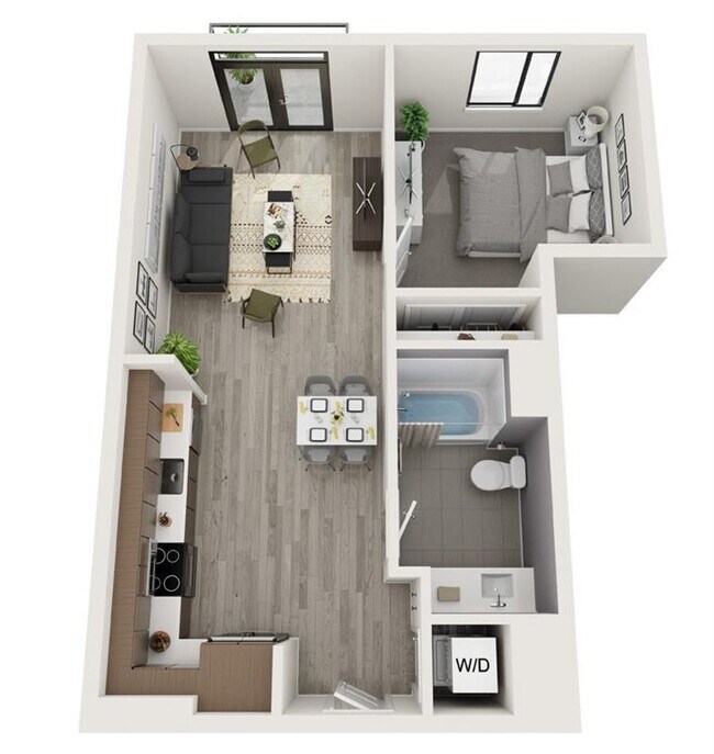 Floorplan - 4th and J