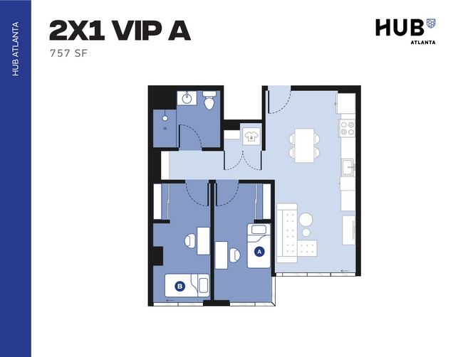 2x1 VIP A - Hub Atlanta