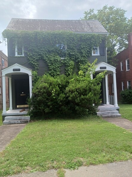 FRONT - Ivy and shrubs are to be cut - 3002 Semmes Ave