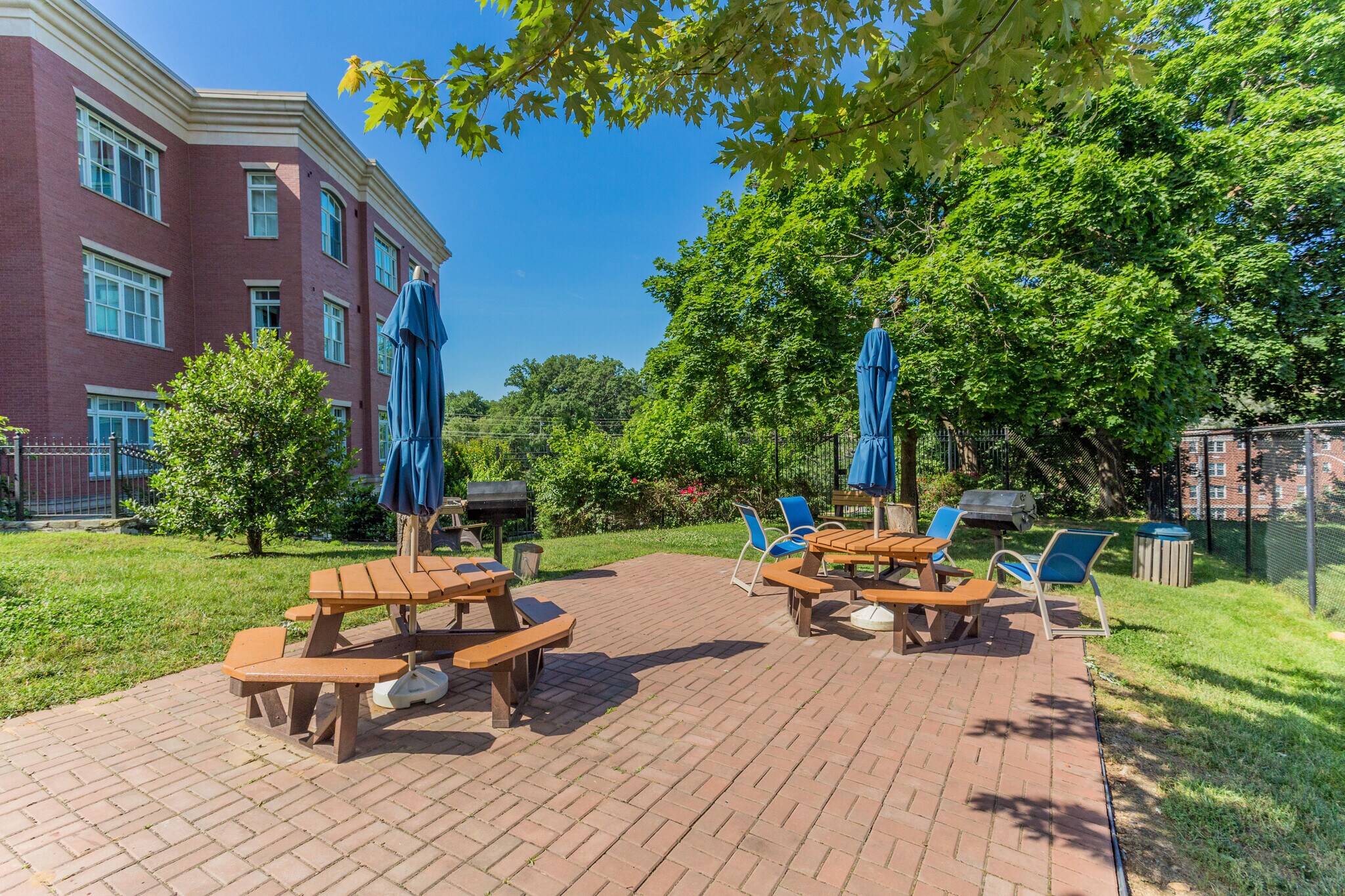 Tables and grills available for all residents - 3000 Spout Run Pky