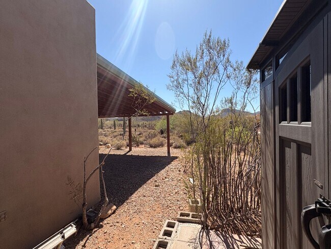 Building Photo - Desert Home on 3.3 Acres with Rooftop Views & Unique Rammed Earth Design