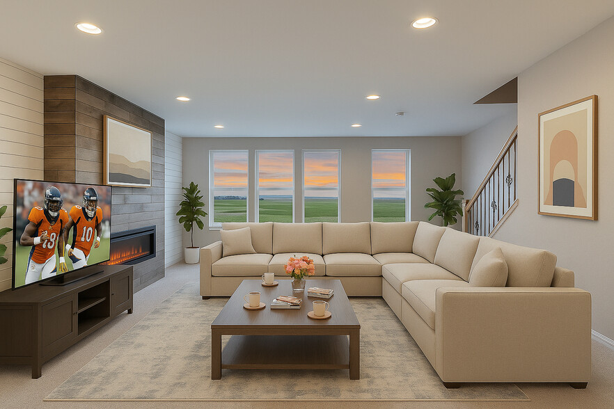 virtually staged - 7476 Johnsontown Hts