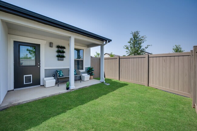 Private Fenced Backyard - Mansions of Denton