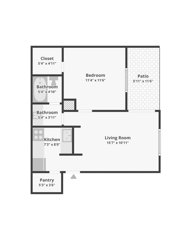 Floorplan - Madeira Apartments