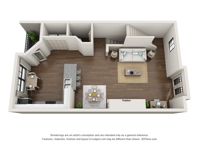 Floorplan - The Brownstones