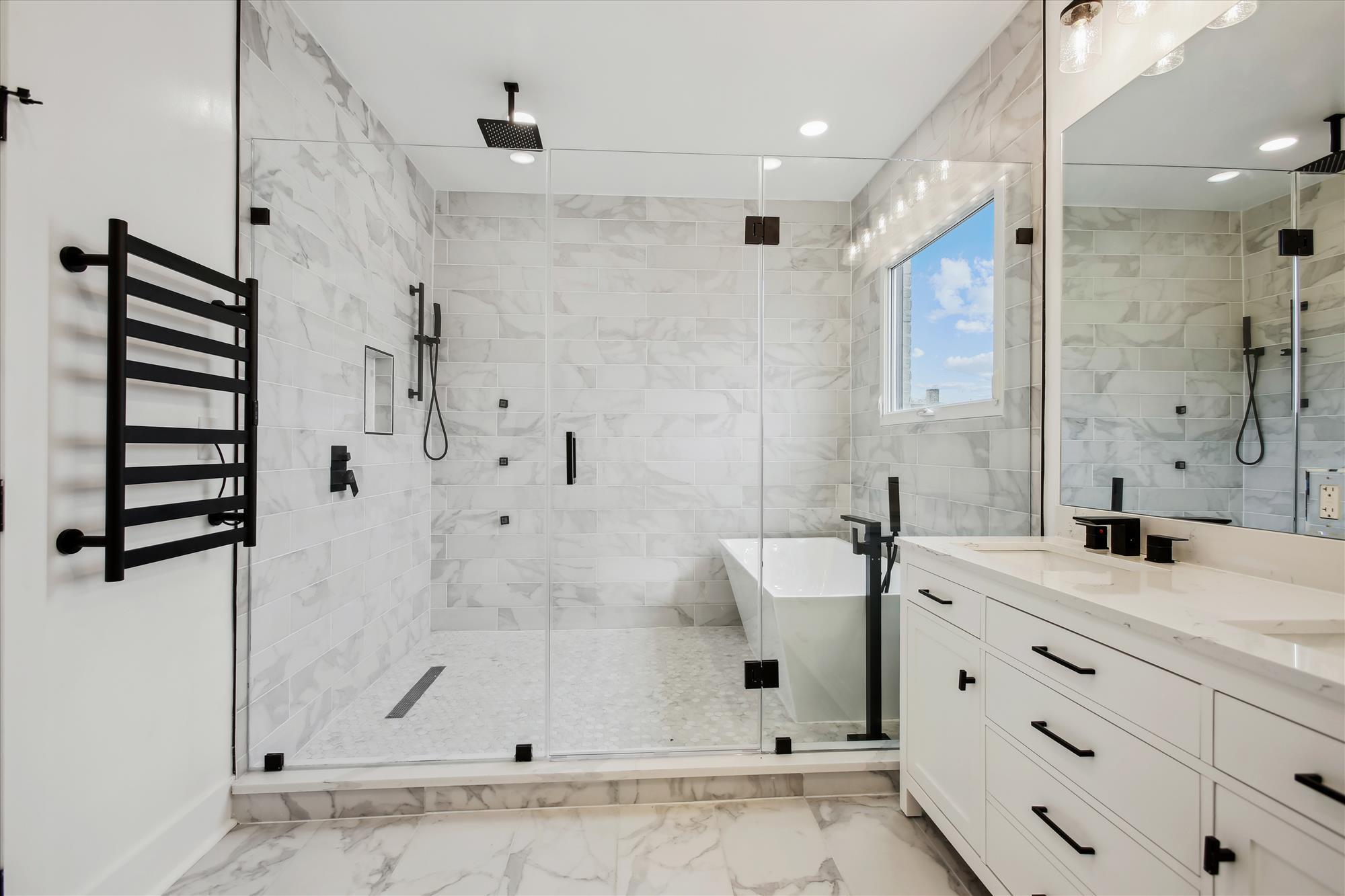 Primary Bathroom Towel Warmer - 232 S St NE