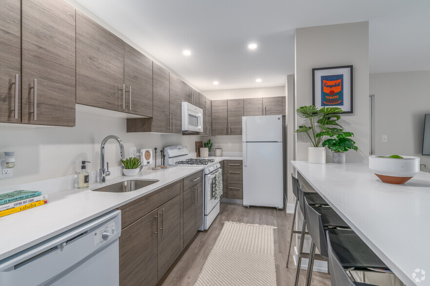 1BR, 1BA - 605SF - Kitchen - Thorn Flats