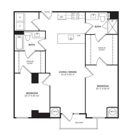 Floorplan - Windsor 3000 Huron