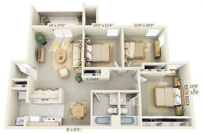 Floorplan - Stanford Heights