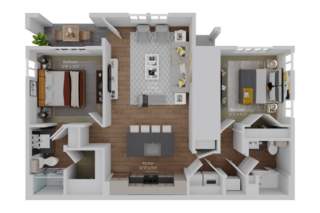 Floorplan - Stella Luxury Apartment Homes