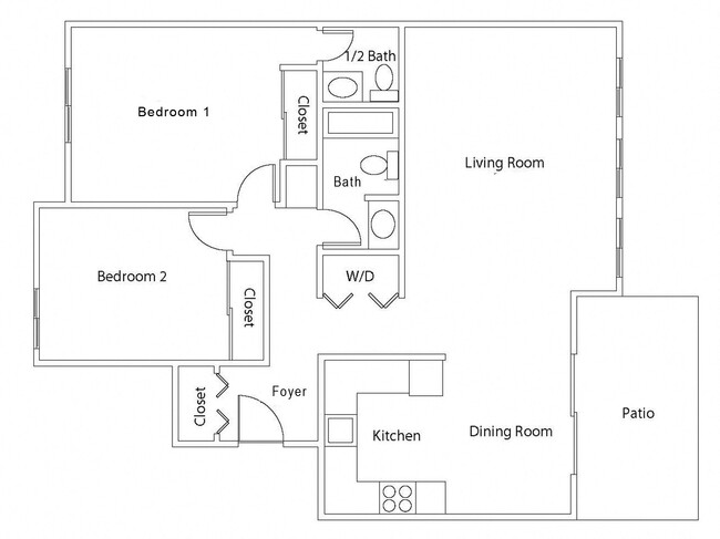 Floorplan - Fairmount Park Apartments