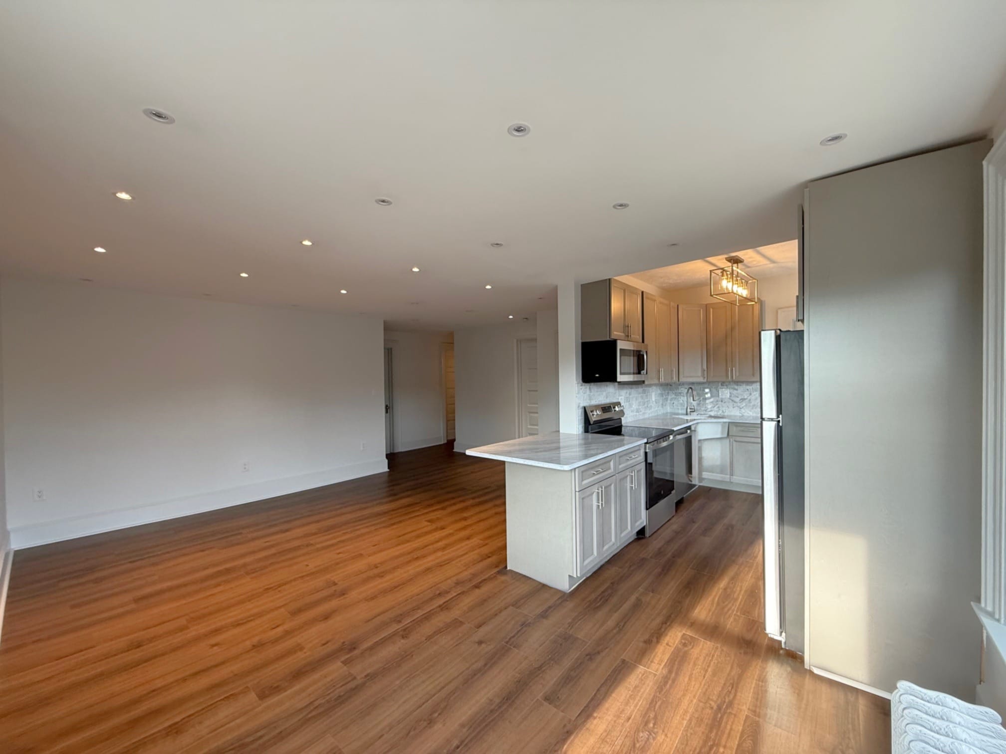 Living Area and Kitchen - 5601 Wilkins Ave