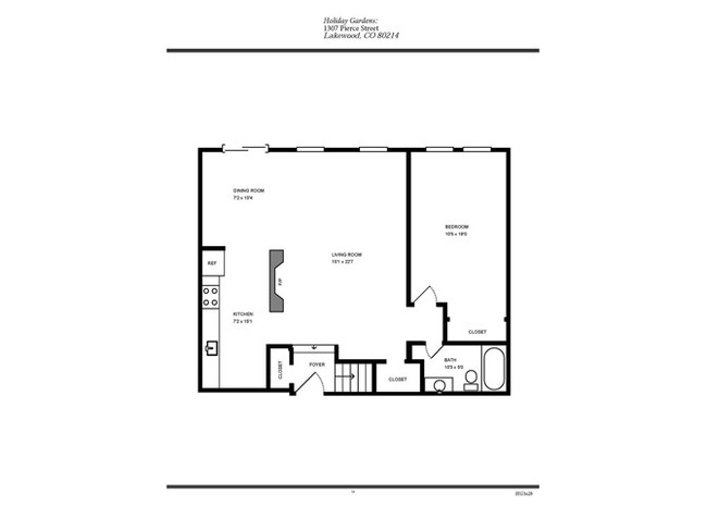 Floorplan - Holiday Gardens