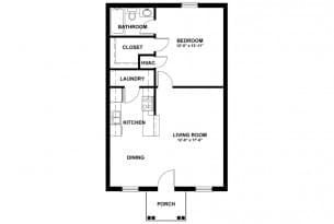 1BR/1BA - Ambroise Village - Income Restricted