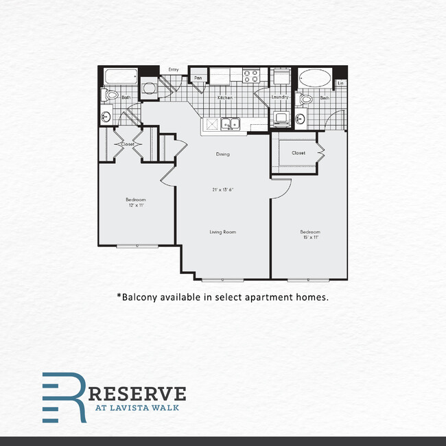 Floorplan - Reserve at LaVista Walk