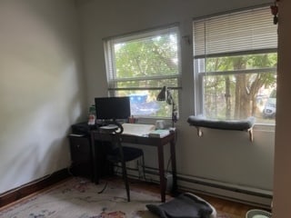 back bedroom currently used as office - 1826 C St SE