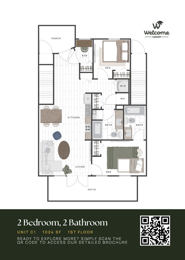 Floorplan - Welcome Canary