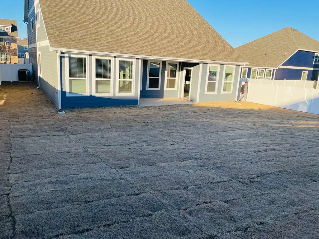 Back side - 10032 Adams Ln