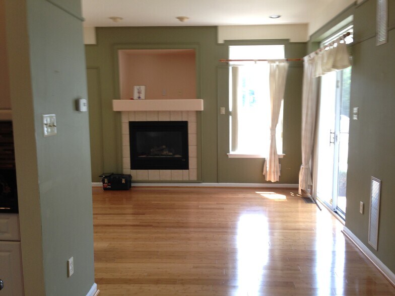 Living room view from dining area - 202 Dresher Woods Drive