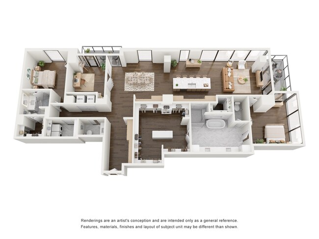 Floorplan - 700 River