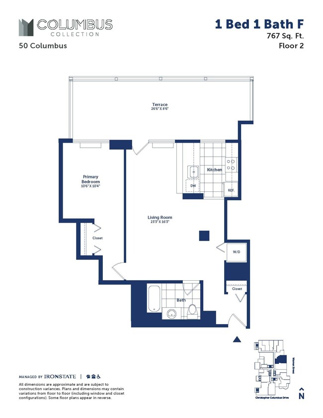 Floorplan - 50 Columbus