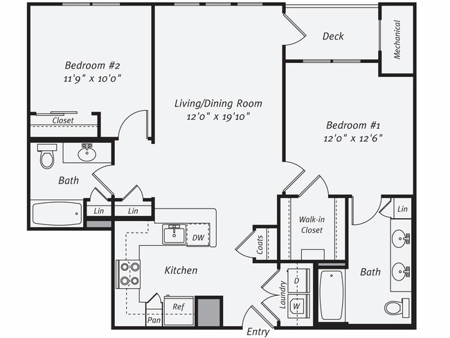 Floorplan - Avalon at the Hingham Shipyard