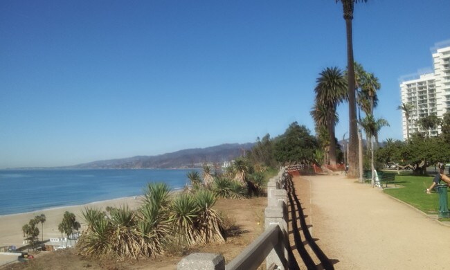 View from walkpath, Palisades Park 5 blocks - 817 6th St