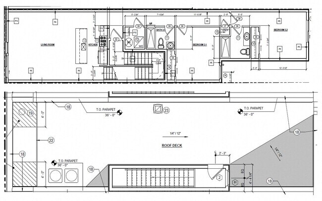 Floorplan - 731 N 35th Street Townhomes