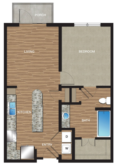 Floorplan - Crest at Las Colinas Station