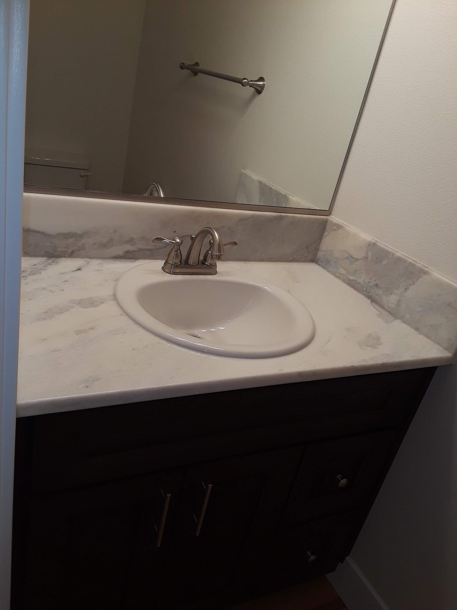 Half bath sink - 8814 N Edison St
