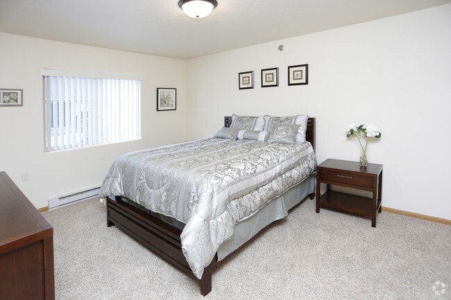 Two Bedroom - Master Bedroom - Country View Apartments