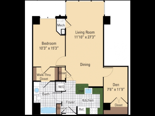 Austen - Parc Rosslyn Apartments