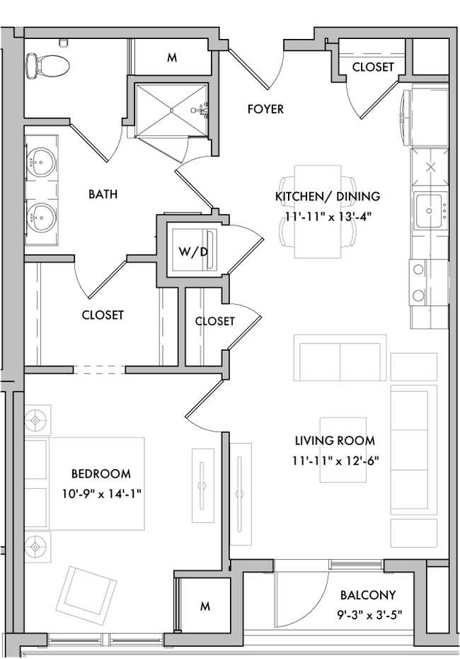 Floorplan - Melford Mansions
