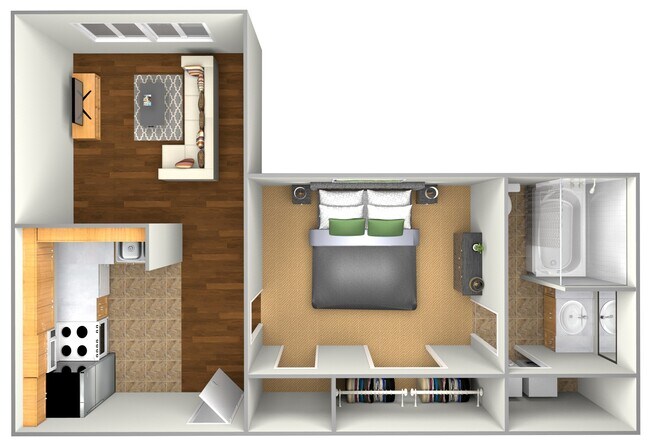 Floorplan - The Cornerstone Apartments