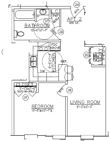 1BR/1BA - Pomeroy Lofts