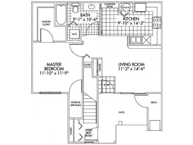 Floorplan - Farmington Lakes Apartments