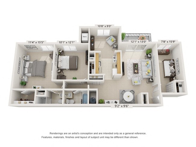 Floorplan - Vista at White Oak