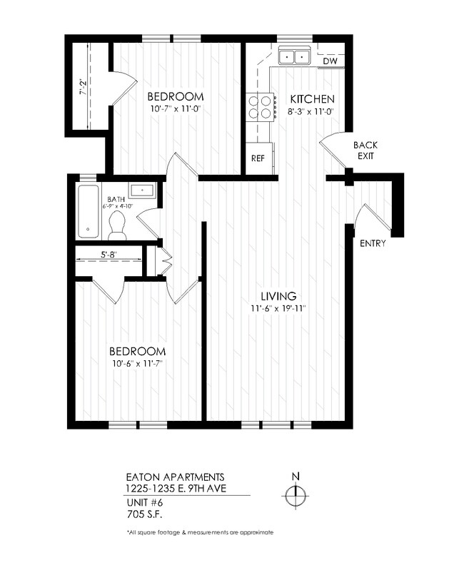 Floorplan - Eaton Apartments