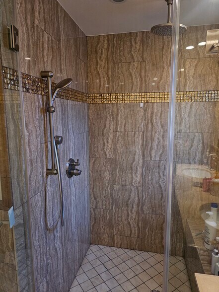 Shower in Primary bath - 927 S Wooster St