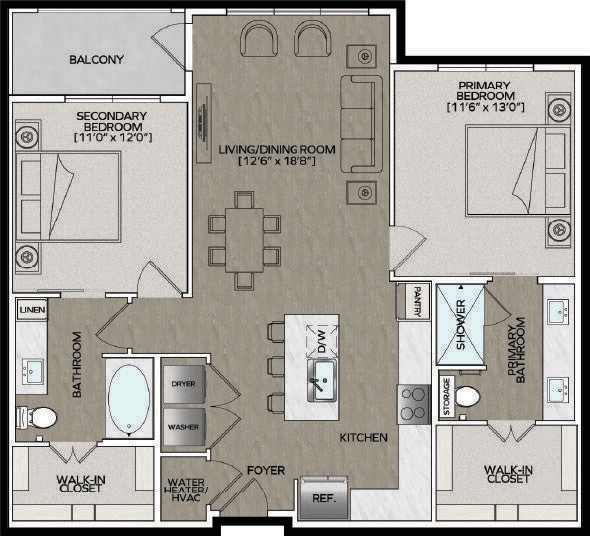 Floorplan - Reserve at Woodland Lakes