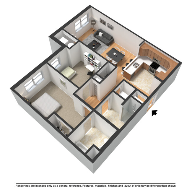 Floorplan - Willow Manor at Fairland - Seniors 62+