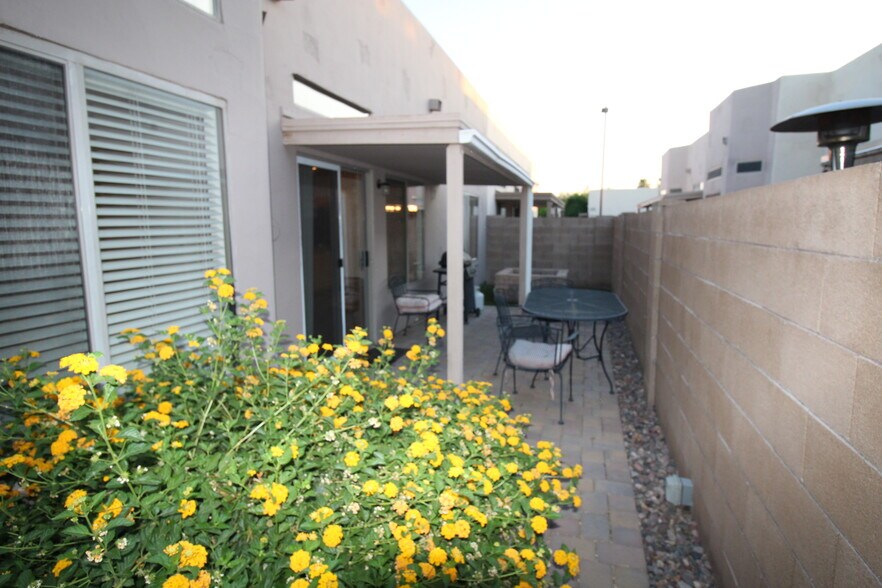 Back Patio - 440 S Val Vista Dr.