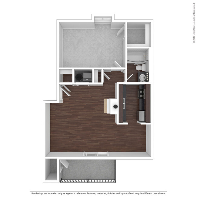 Floorplan - Woodbridge Apartments