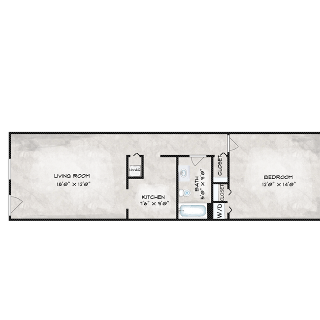 Building Photo - 1 Bed 1 Bath with Central Air Pet Friendly with Washer Dryer Hook Ups in Unit Section 8 & HUD VAS...