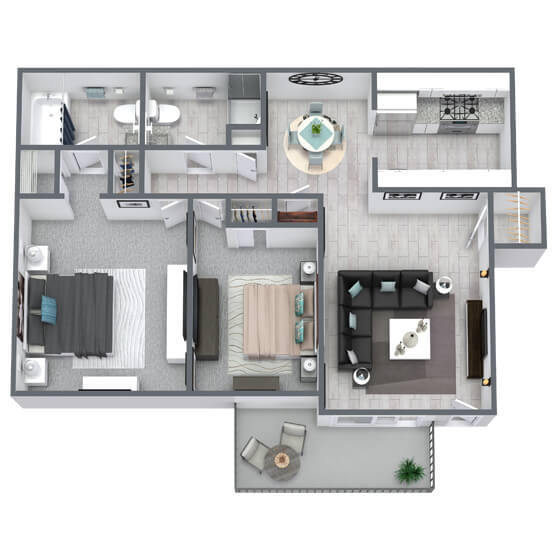 Floorplan - Accent on Decatur