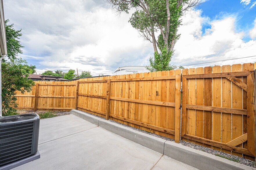 Fenced Patio - 7155 W 16th Pl